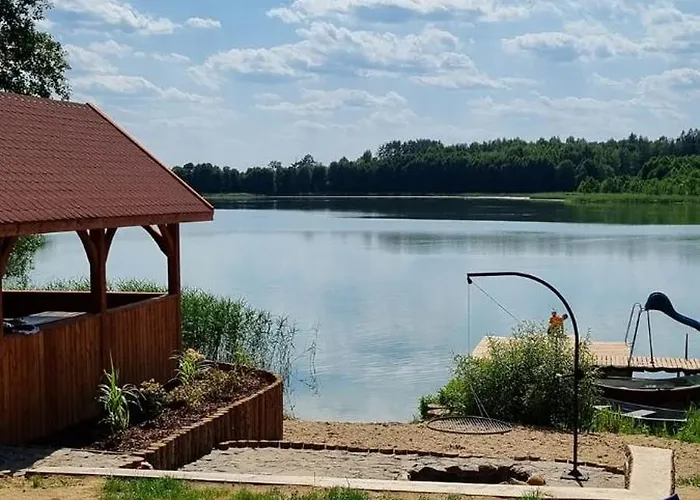 Apartament Tatarak Na Mazurach Nad Jeziorem Walpusz *